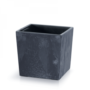 Цветочный горшок Urbi Square Low Beton Effect 300 колір в асортименті