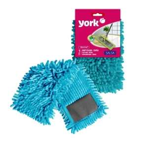 Запаска для швабри York Salsa  38.8×9 см, 1 шт (Колір в асортименті)